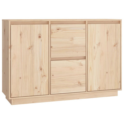 vidaXL Sideboard 70x34x80 cm Solid Wood Pine