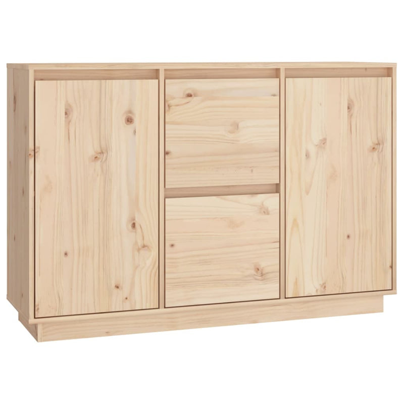 vidaXL Sideboard 70x34x80 cm Solid Wood Pine