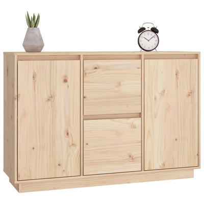 vidaXL Sideboard 70x34x80 cm Solid Wood Pine