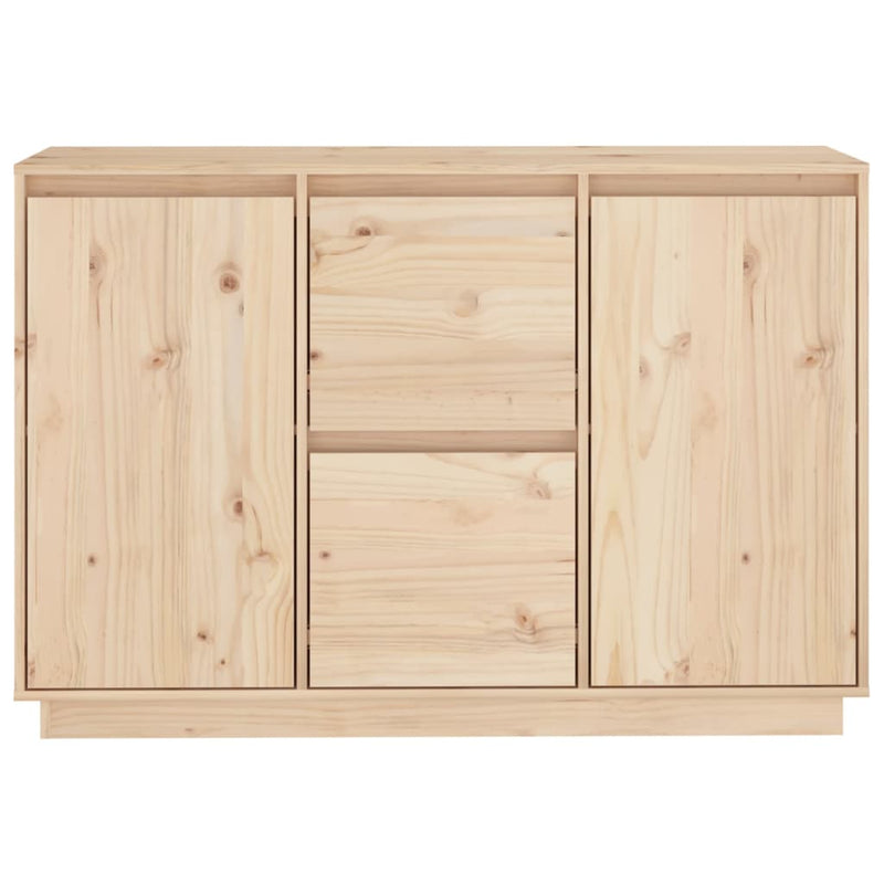 vidaXL Sideboard 70x34x80 cm Solid Wood Pine