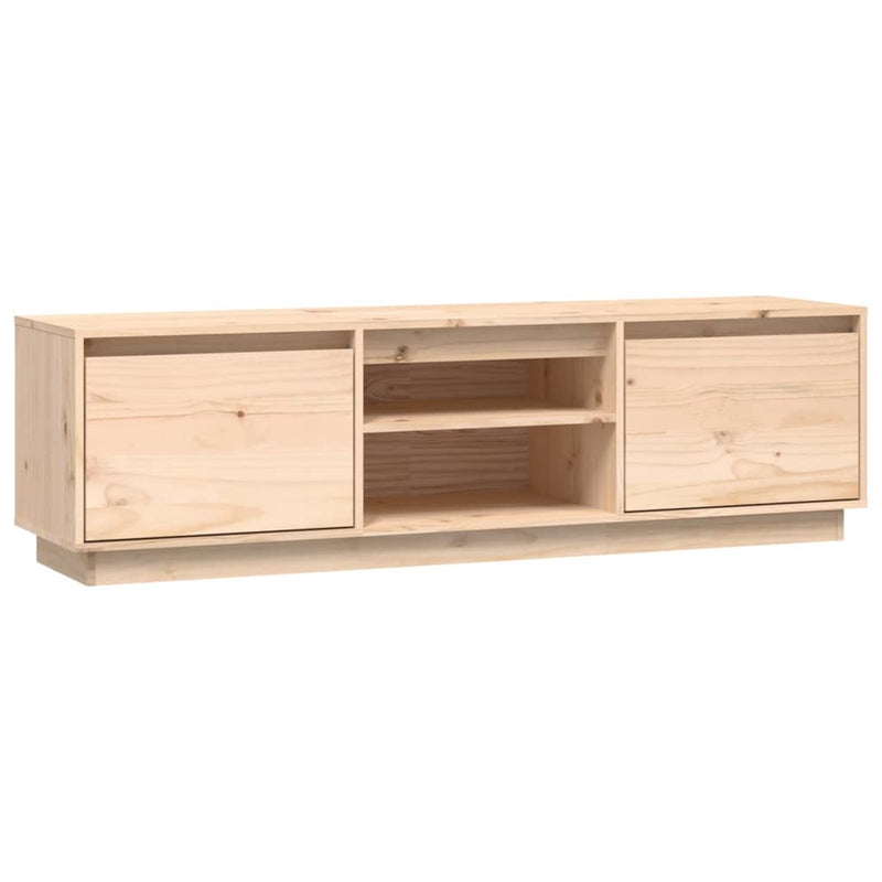 vidaXL TV Cabinet 110x35x40.5 cm Solid Wood Pine