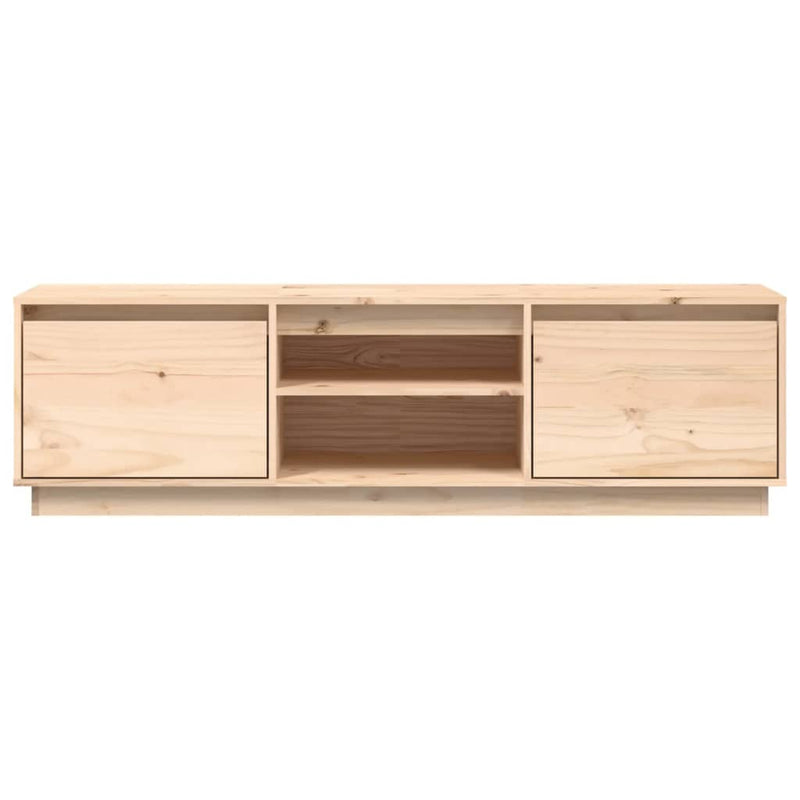 vidaXL TV Cabinet 110x35x40.5 cm Solid Wood Pine