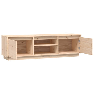 vidaXL TV Cabinet 110x35x40.5 cm Solid Wood Pine