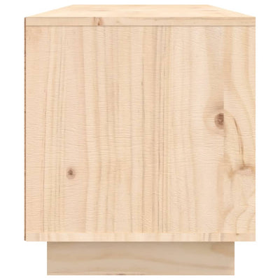 vidaXL TV Cabinet 110x35x40.5 cm Solid Wood Pine