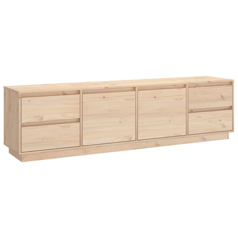 vidaXL TV Cabinet 110x35x40.5 cm Solid Wood Pine
