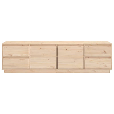 vidaXL TV Cabinet 110x35x40.5 cm Solid Wood Pine