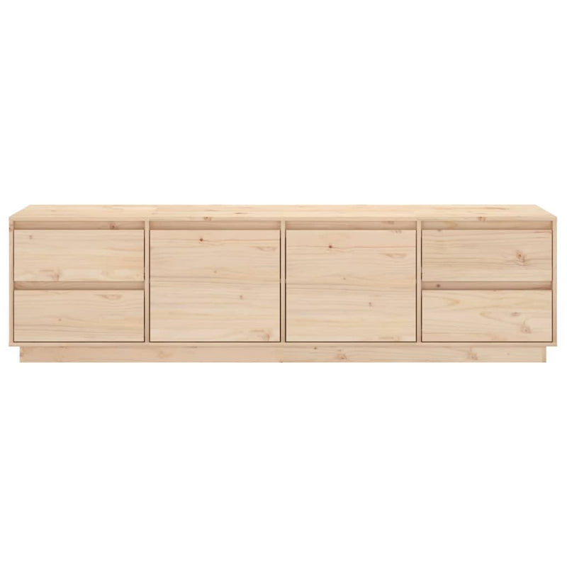 vidaXL TV Cabinet 110x35x40.5 cm Solid Wood Pine