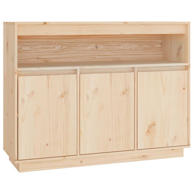 vidaXL Sideboard 70x34x80 cm Solid Wood Pine