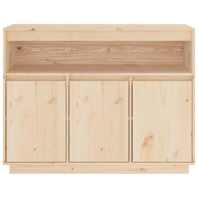 vidaXL Sideboard 70x34x80 cm Solid Wood Pine