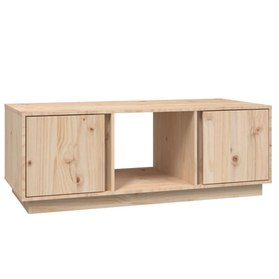 vidaXL Coffee Table 110x50x40 cm Solid Wood Pine