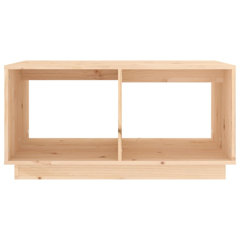 vidaXL Coffee Table 80x50x40 cm Solid Wood Pine
