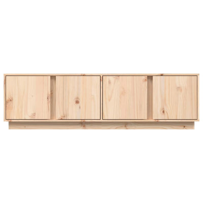 vidaXL TV Cabinet 156x37x45 cm Solid Wood Pine