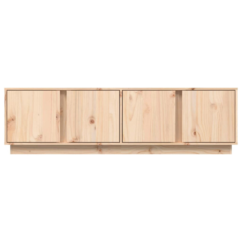 vidaXL TV Cabinet 156x37x45 cm Solid Wood Pine