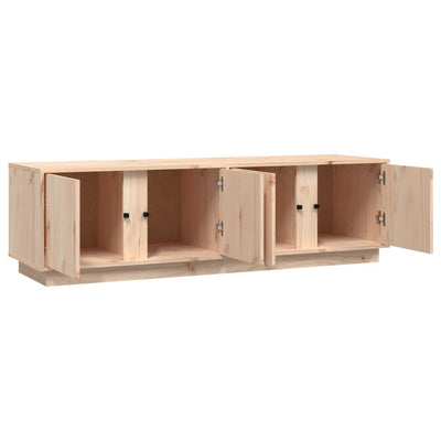 vidaXL TV Cabinet 156x37x45 cm Solid Wood Pine