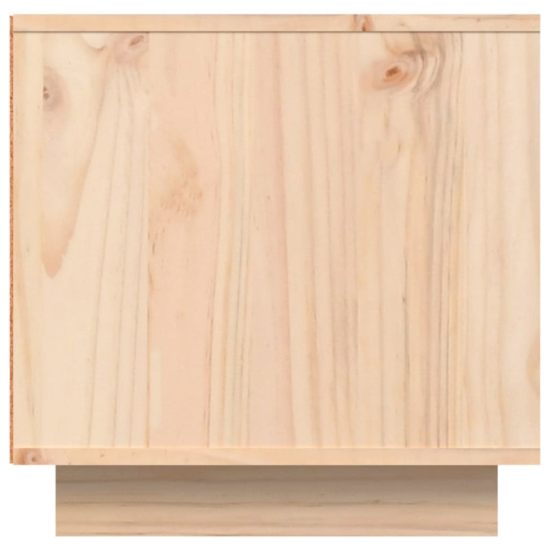 vidaXL TV Cabinet 156x37x45 cm Solid Wood Pine