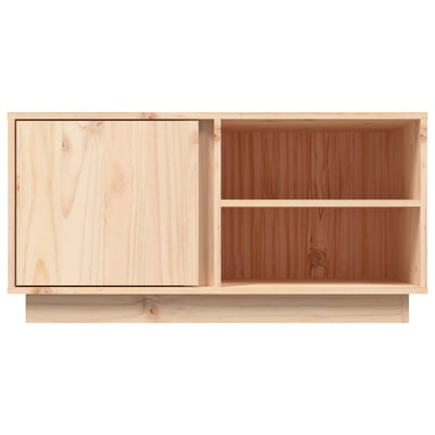 vidaXL TV Cabinet 80x35x40.5 cm Solid Wood Pine