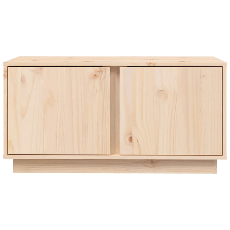vidaXL TV Cabinet 80x35x40.5 cm Solid Wood Pine