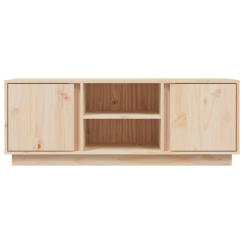 vidaXL TV Cabinet 110x35x40.5 cm Solid Wood Pine