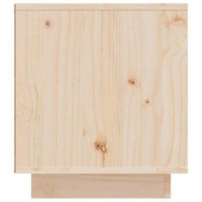 vidaXL TV Cabinet 110x35x40.5 cm Solid Wood Pine