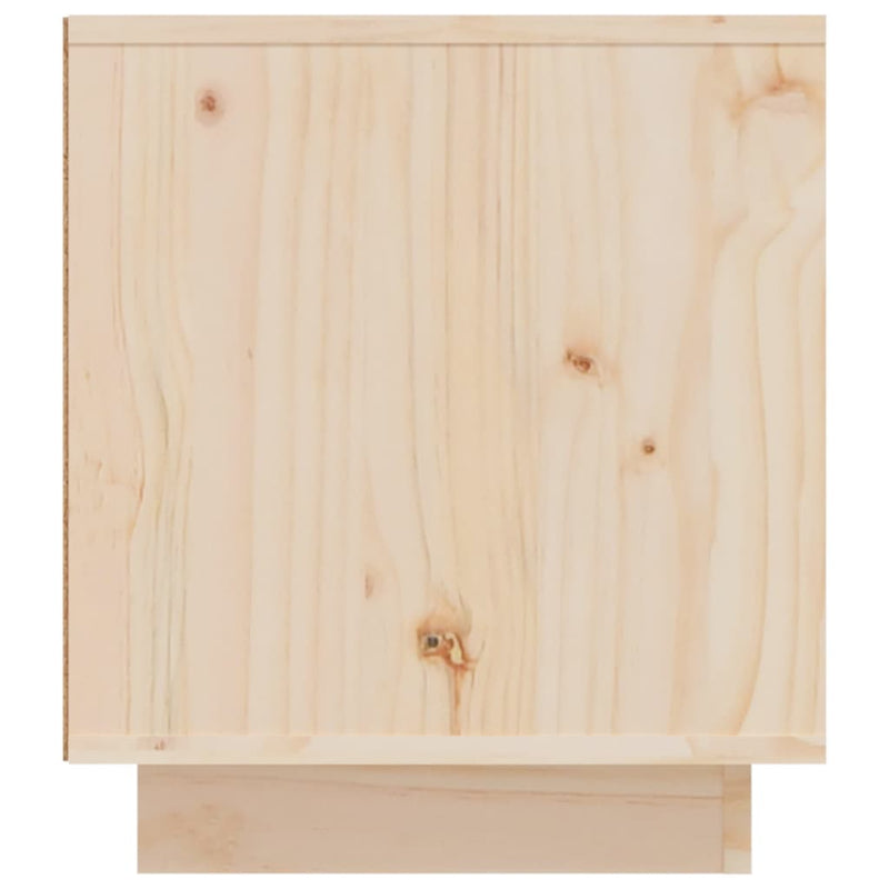 vidaXL TV Cabinet 110x35x40.5 cm Solid Wood Pine