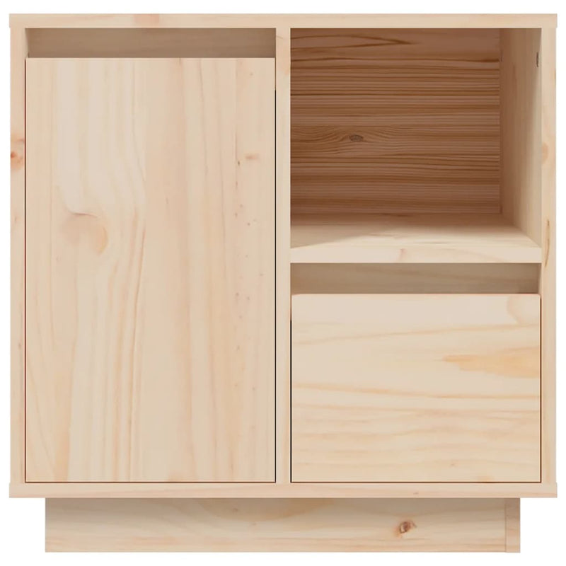 vidaXL Bedside Cabinets 2 pcs 50x34x50 cm Solid Wood Pine