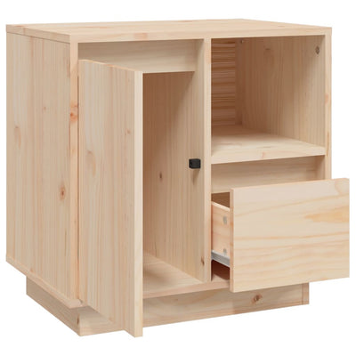 vidaXL Bedside Cabinets 2 pcs 50x34x50 cm Solid Wood Pine