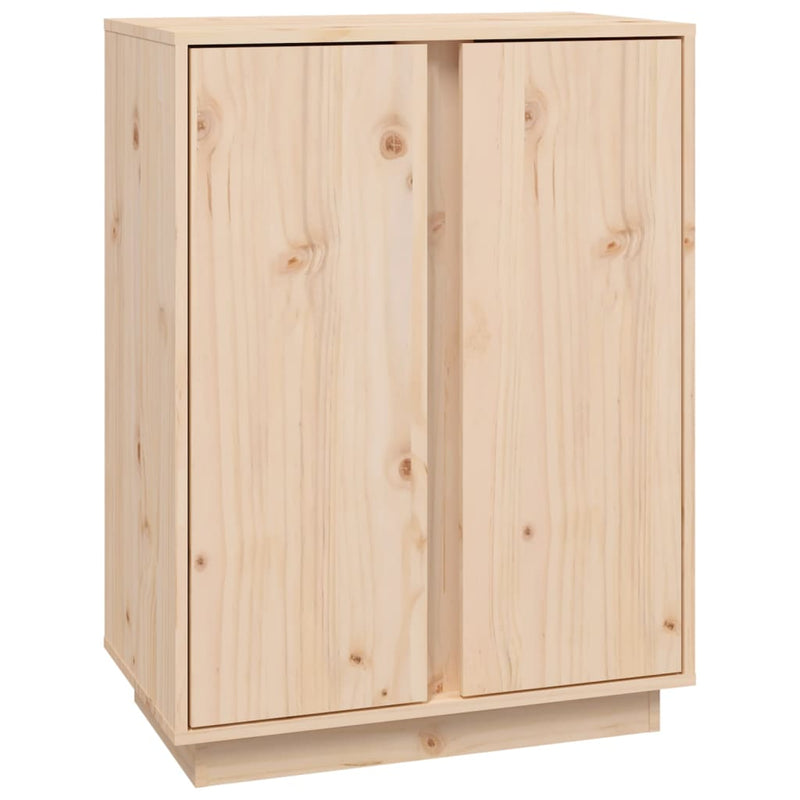 vidaXL Sideboard 60x35x80 cm Solid Wood Pine
