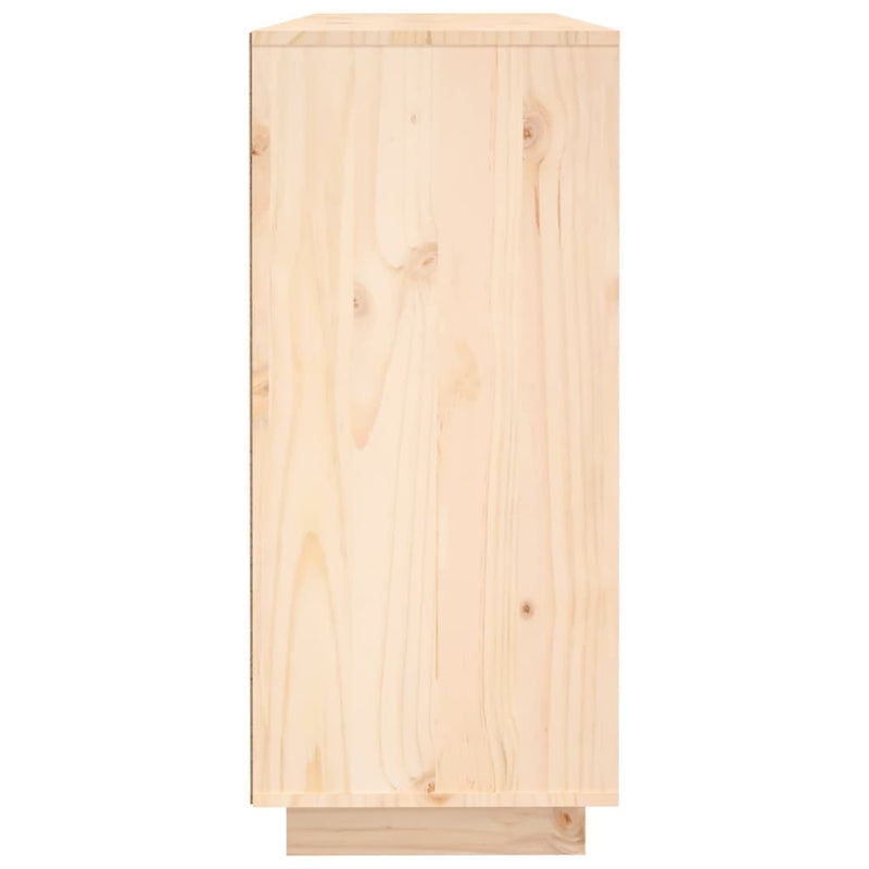 vidaXL Sideboard 60x35x80 cm Solid Wood Pine