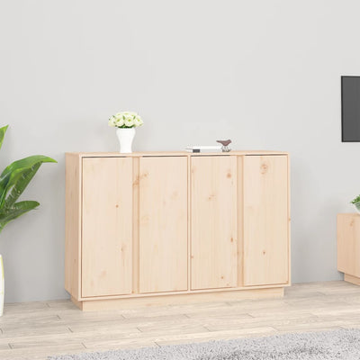 vidaXL Sideboard 60x35x80 cm Solid Wood Pine