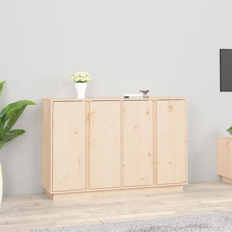 vidaXL Sideboard 60x35x80 cm Solid Wood Pine
