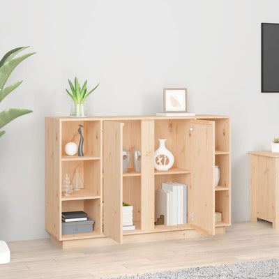 vidaXL Sideboard 60x35x80 cm Solid Wood Pine