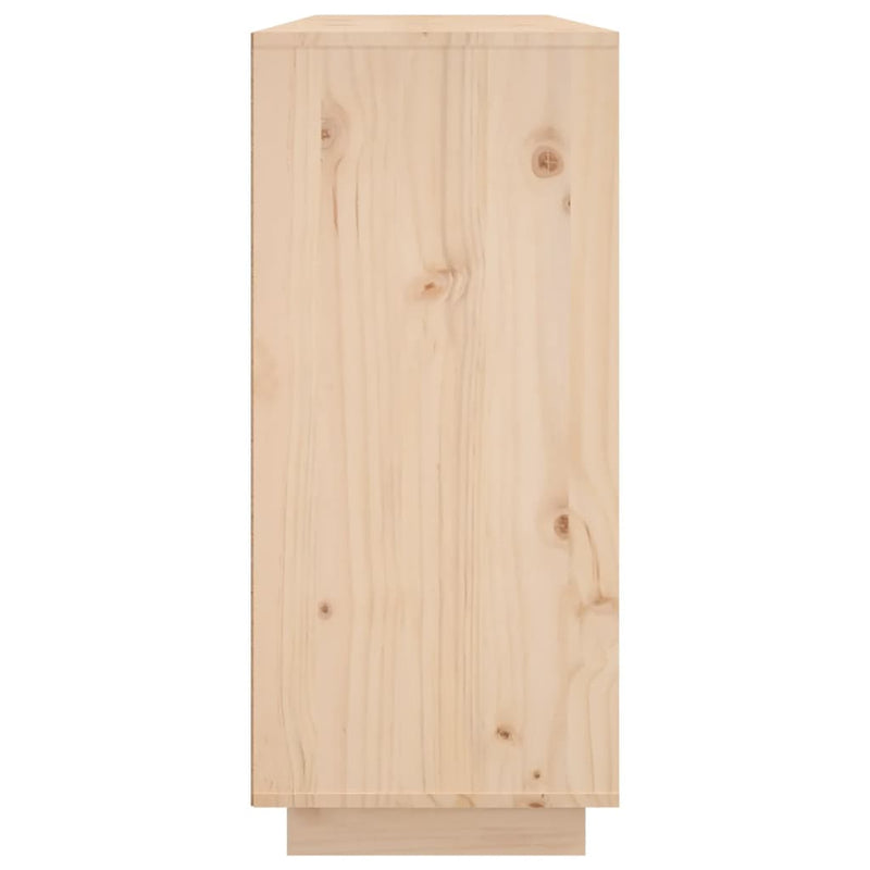 vidaXL Sideboard 60x35x80 cm Solid Wood Pine