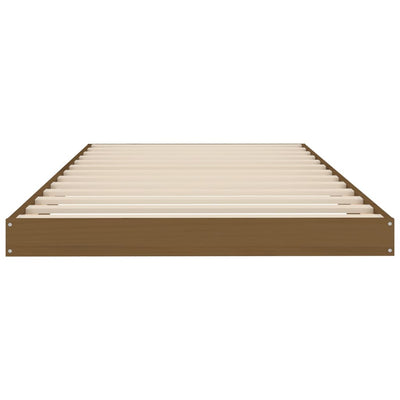 vidaXL Bed Frame without Mattress White 90x190 cm Solid Wood Pine