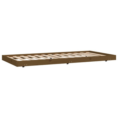 vidaXL Bed Frame without Mattress White 90x190 cm Solid Wood Pine