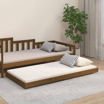 vidaXL Bed Frame without Mattress White 90x190 cm Solid Wood Pine