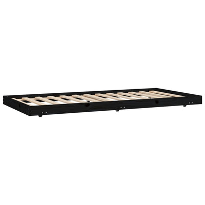 vidaXL Bed Frame without Mattress White 90x190 cm Solid Wood Pine