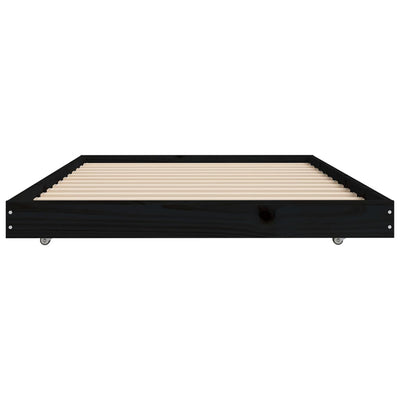 vidaXL Bed Frame without Mattress White 90x190 cm Solid Wood Pine