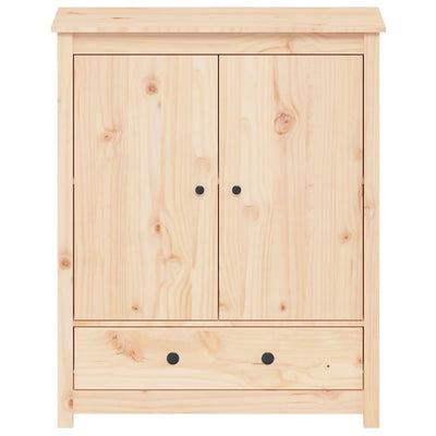 vidaXL Highboard White 83x41.5x100 cm Solid Wood Pine