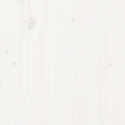 vidaXL Highboard White 83x41.5x100 cm Solid Wood Pine