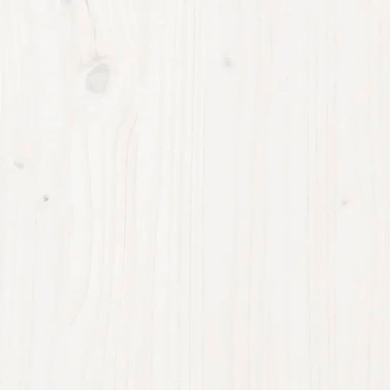 vidaXL Highboard White 83x41.5x100 cm Solid Wood Pine