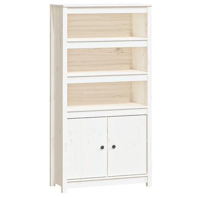 vidaXL Highboard 80x35x154 cm Solid Wood Pine