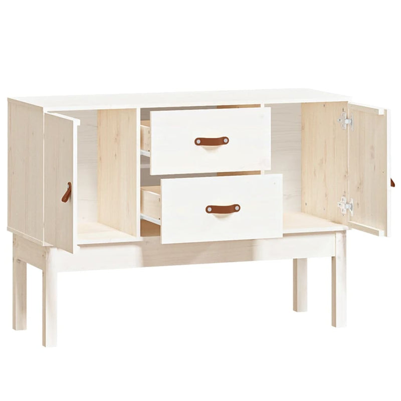 vidaXL Sideboard 110x40x78 cm Solid Wood Pine