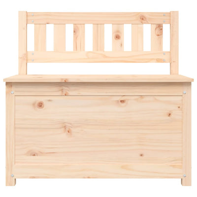vidaXL Bench 80x41x77 cm Solid Wood Pine