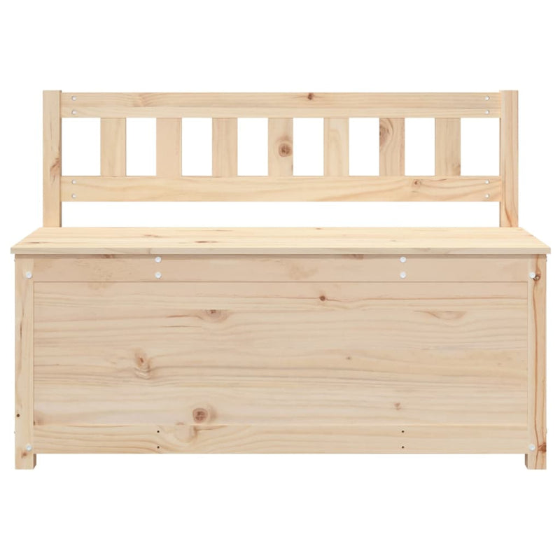 vidaXL Bench 80x41x77 cm Solid Wood Pine