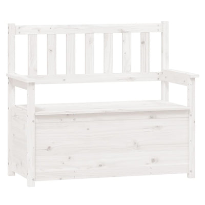 vidaXL Bench 112.5x51.5x96.5 cm Solid Wood Pine