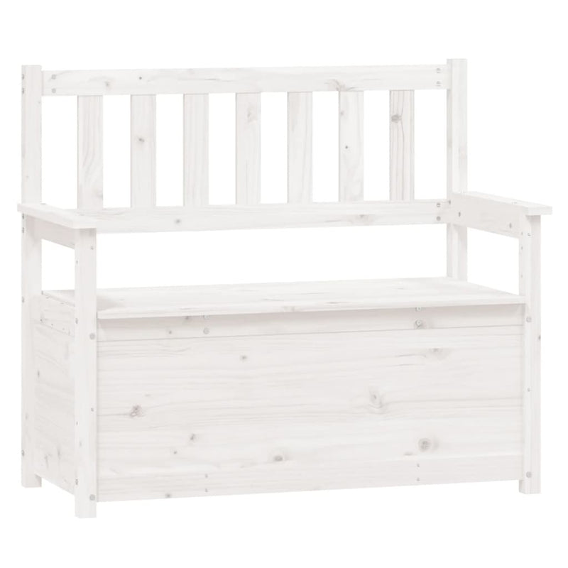 vidaXL Bench 112.5x51.5x96.5 cm Solid Wood Pine