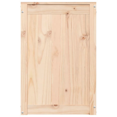 vidaXL Laundry Box 44x44x66 cm Solid Wood Pine