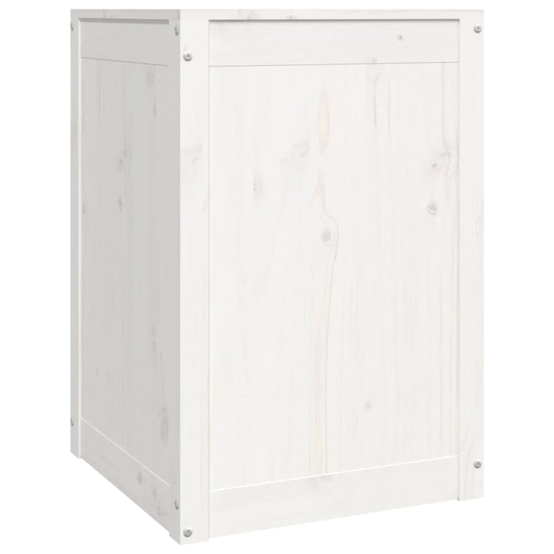 vidaXL Laundry Box 44x44x66 cm Solid Wood Pine