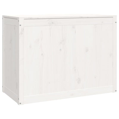 vidaXL Laundry Box 88.5x44x66 cm Solid Wood Pine