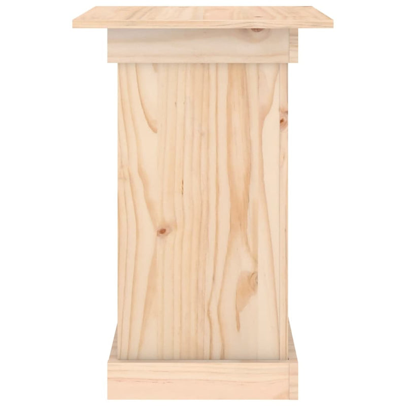 vidaXL Flower Stand 40x40x60 cm Solid Wood Pine